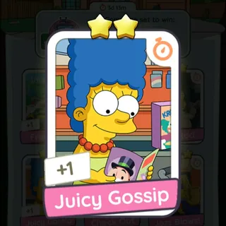Juicy Gossip (Bonus Set) - Monopoly Go 2 Star ★★
