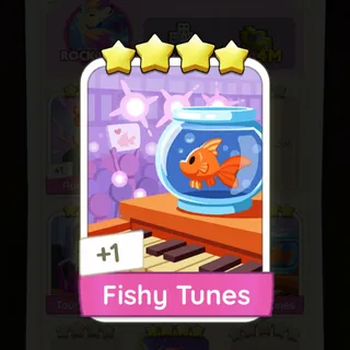 S15 Fishy Tunes - Monopoly Go 4 Star ★★★★