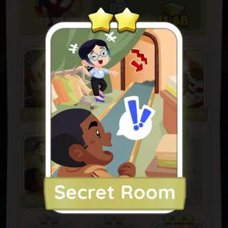 S5 Secret Room - Monopoly Go 2 Star Sticker ★★ (1 pcs)