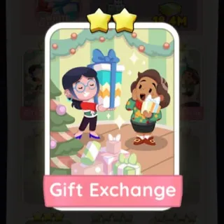 S8 Gift Exchange - Monopoly Go 2 Star Sticker ★★ (1 pcs)