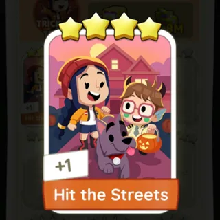 S19 Hit the Streets - Monopoly Go 4 Star ★★★★
