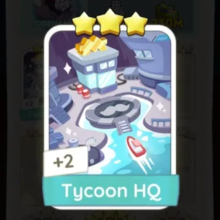 S16 Tycoon HQ - Monopoly Go 3 Star Sticker ★★★ (1 pcs)