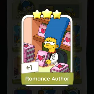 S10 Romance Author - Monopoly Go 3 Star ★★★
