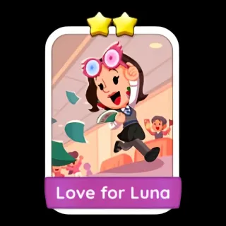 S8 Love for Luna - Monopoly Go 1 Star ★