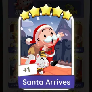 S21 Santa Arrives - Monopoly Go 5 Star ★★★★★