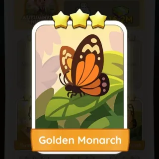 S13 Golden Monarch - Monopoly Go 3 Star ★★★