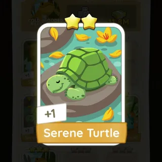 S9 Serene Turtle  - Monopoly Go 2 Star ★★