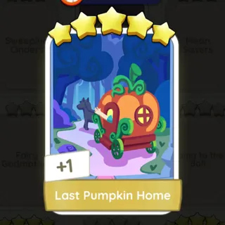 S16 Last Pumpkin Home - Monopoly Go 5 Star ★★★★★