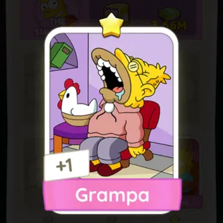 S1 Grampa - Monopoly Go 1 Star ★