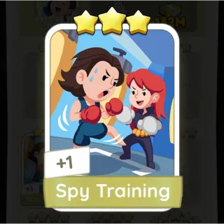 S12 Spy Training - Monopoly Go 3 Star Sticker ★★★ (1 pcs)