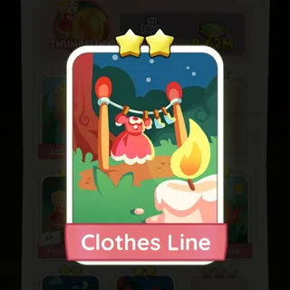 S8 Clothes Line - Monopoly Go 2 Star ★★