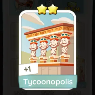 S7 Tycoonopolis - Monopoly Go 2 Star Sticker ★★ (1 pcs)