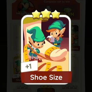 S12 Shoe Size - Monopoly Go 3 Star ★★★