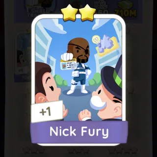 S8 Nick Fury - Monopoly Go 2 Star Sticker ★★ (1 pcs)