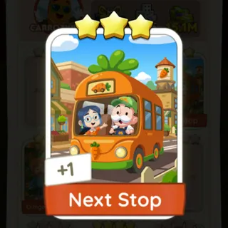 S14 Next Stop - Monopoly Go 3 Star ★★★