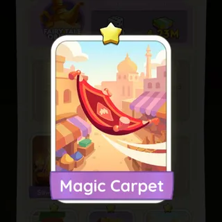 S1 Magic Carpet - Monopoly Go 1 Star ★