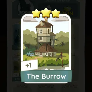 S12 The Burrow - Monopoly Go 3 Star ★★★