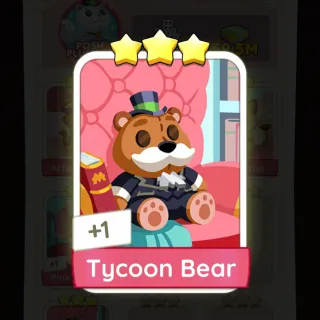 S11 Tycoon Bear - Monopoly Go 3 Star ★★★