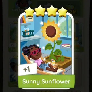 S12 Sunny Sunflower - Monopoly Go 4 Star ★★★★