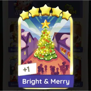 S21 Bright & Merry - Golden Blitz Monopoly Go 