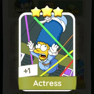 S10 Actress - Monopoly Go 3 Star ★★★