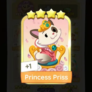 S14 Princess Priss - Golden Blitz Monopoly Go 