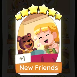 S21 New Friends - Monopoly Go 6 Star ★★★★★★