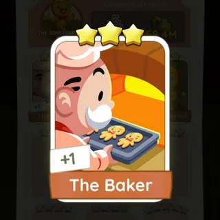 S17 The Baker - Monopoly Go 3 Star ★★★