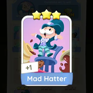 S10 Mad Hatter - Monopoly Go 3 Star ★★★
