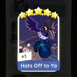 S18 Hats Off to Ya - Monopoly Go 5 Star ★★★★★