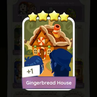 S20 Gingerbread House - Monopoly Go 4 Star ★★★★