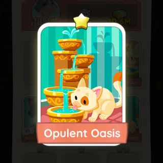 S2 Opulent Oasis - Monopoly Go 1 Star ★