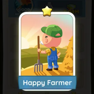 S2 Happy Farmer - Monopoly Go 1 Star ★