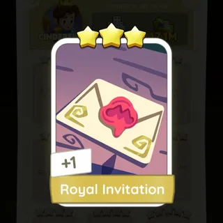 S16 Royal Invitation - Monopoly Go 3 Star ★★★