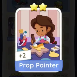 S6 Prop Painter - Monopoly Go 2 Star Sticker ★★ (1 pcs)