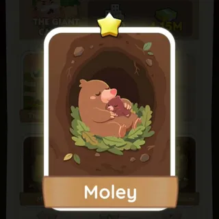S3 Moley - Monopoly Go 1 Star ★