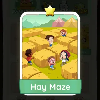 S4 Hay Maze - Monopoly Go 1 Star ★