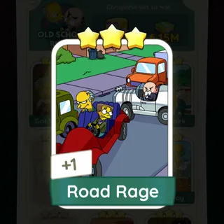 S11 Road Rage - Monopoly Go 3 Star ★★★
