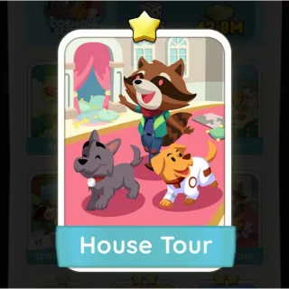 S3 House Tour - Monopoly Go 1 Star Sticker ★ (1 pcs)