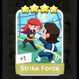 S12 Strike Force - Monopoly Go 4 Star Sticker ★★★★ (1 pcs)