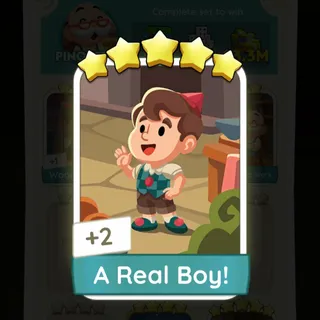 S18 A Real Boy! - Monopoly Go 5 Star ★★★★★
