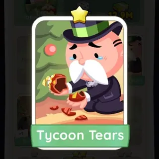 S2 Tycoon Tears - Monopoly Go 1 Star Sticker ★ (1 pcs)