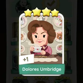 S14 Dolores Umbridge - Monopoly Go 4 Star ★★★★