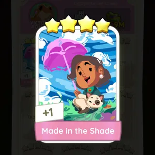 S22 Made in the Shade - Monopoly Go 4 Star ★★★★