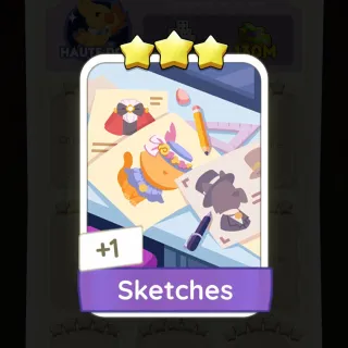 S19 Sketches  - Monopoly Go 3 Star ★★★