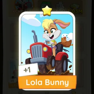 S1 Lola Bunny - Monopoly Go 1 Star ★