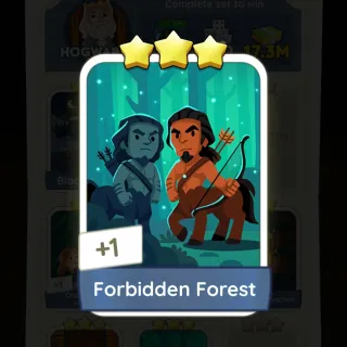 S9 Forbidden Forest - Monopoly Go 3 Star ★★★