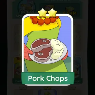 S5 Pork Chops - Monopoly Go 2 Star ★★