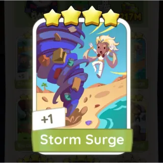 S15 Storm Surge - Monopoly Go 4 Star Sticker ★★★★ (1 pcs)