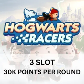 3 Slot Hogwarts Racers - Monopoly Go